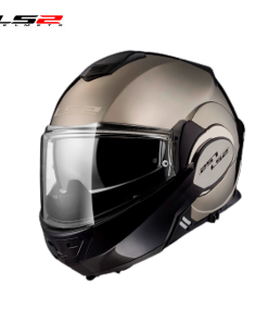 CASCO LS2 FF399 SINGLE MONO CROMADO