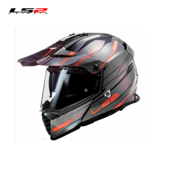 CASCO CROSS LS2 MX436 KNIGTH NARANJA