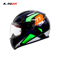 CASCO LS2 FF353 HYPER-S NEGRO/AZUL