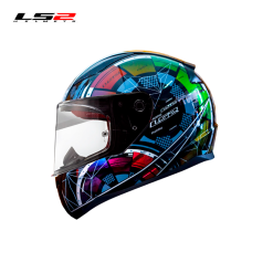 CASCO LS2 FF353 TECH 2.0 CAMA-LEON NEGRO