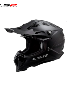 CASCO CROSS LS2 MX700 SINGLE MONO NEGRO MATE