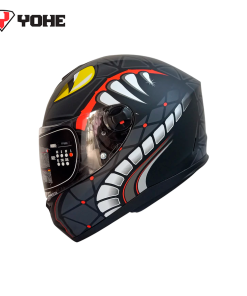 CASCO YOHE Y966 15#D GRIS/NEGRO