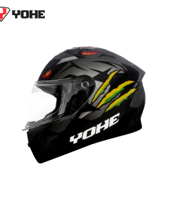 CASCO YOHE Y978 NEGRO/ROJO