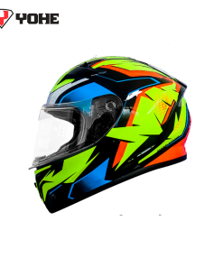CASCO YOHE Y978 ROJO/AMARILLO/AZUL