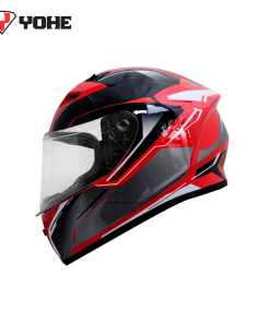 CASCO YOHE Y978 NEGRO/ROJO