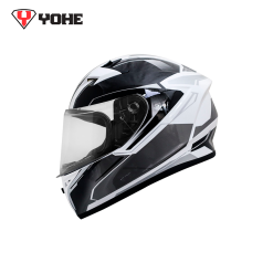 CASCO YOHE Y 978 PLATA/BLANCO