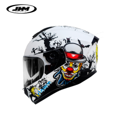 CASCO JHM 802 CLOWN BLANCO