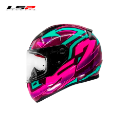 CASCO LS2 FF353 TAGLINE NEON/FUCSIA