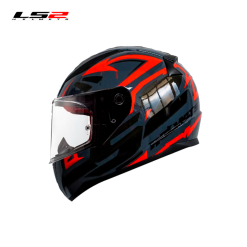CASCO LS2 FF353 RAP-TAGLINE TITANIO/NEGRO