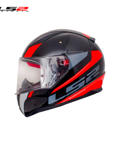 CASCO LS2 FF353 DRIVEWAY NEGRO/ROJO