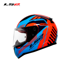 CASCO LS2 FF353 DESTRIP AZUL/NARANJA