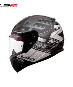 CASCO LS2 FF353 CODEX NEGRO MATE/GRIS