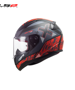 CASCO LS2 FF353 XTREET NEGRO MATE/ROJO