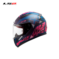 CASCO LS2 FF353 XTREET NEGRO/PURPURA