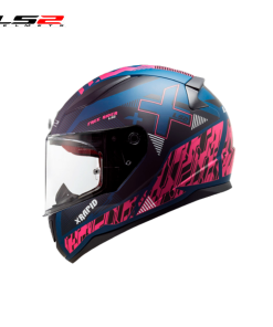CASCO LS2 FF353 XTREET NEGRO/PURPURA