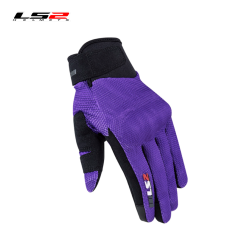 GUANTES PARA MUJER LS2 RAY PURPURA