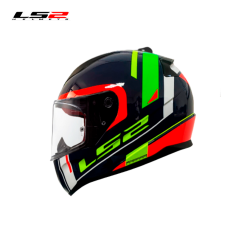 CASCO LS2 FF353 CHOS AZUL/NARANJA
