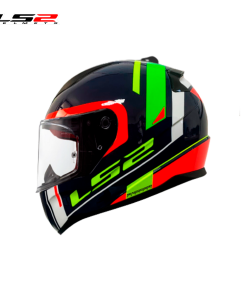 CASCO LS2 FF353 CHOS AZUL/NARANJA