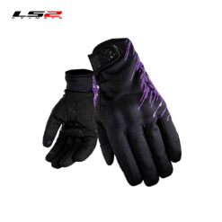 GUANTES PARA MUJER LS2 JET PURPURA
