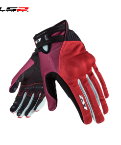 GUANTE PARA MUJER LS2 DART II ROJO