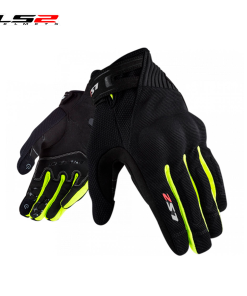 GUANTE PARA HOMBRE LS2 DART II NEGRO-AMARILLO