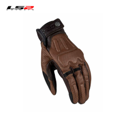 GUANTE PARA HOMBRE LS2 RUST MARRON