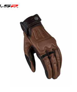 GUANTE PARA HOMBRE LS2 RUST MARRON