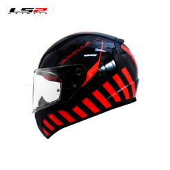CASCO LS2 FF353 CODENAME GRIS/ROJO