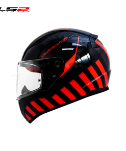 CASCO LS2 FF353 CODENAME GRIS/ROJO