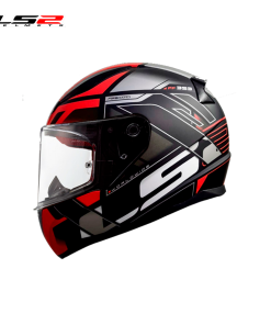 CASCO LS2 FF353 DEVIANT NEGRO MATE/ROJO