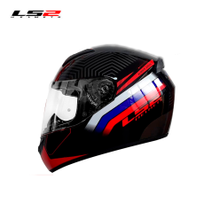 CASCO LS2 FF352 ZEN NEGRO/ROJO
