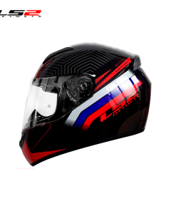 CASCO LS2 FF352 ZEN NEGRO/ROJO
