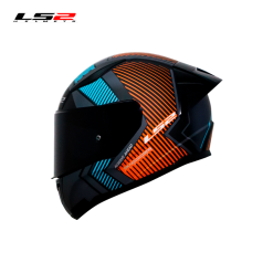 CASCO LS2 NS353 EXTRA GRIS MATE/ NARANJA