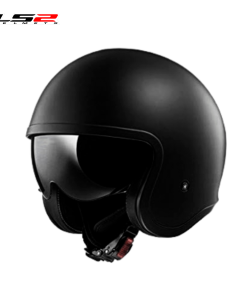 CASCO LS2 OF599 SPITFIRE SINGLE MONO NEGRO MATE