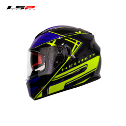 CASCO LS2 FF320 LEVEL NEGRO/AMARILLO