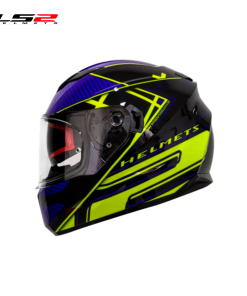 CASCO LS2 FF320 LEVEL NEGRO/AMARILLO