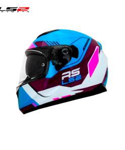 CASCO LS2 FF320 XPLORER BLANCO/AZUL
