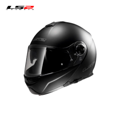 CASCO ARTICULADO LS2 FF325 STROBE NEGRO MATE