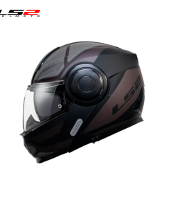 CASCO ABATIBLE LS2 FF902 SCOPE NEGTRO/TITANIO