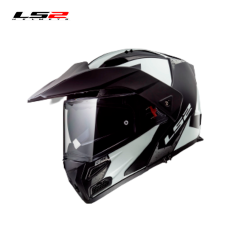 CASCO ARTICULADO LS2 FF324 EVO NEGRO/BLANCO