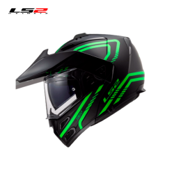 CASCO ARTICULADO LS2 FF324 FIREFLY VERDE MATE