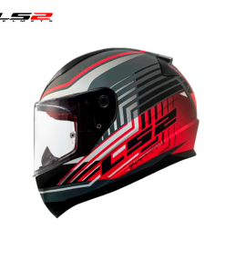 CASCO LS2 FF353 KRUISE GRIS MATE/ROJO
