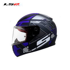 CASCO LS2 FF353 DEVIANT NEGRO MATE/AZUL