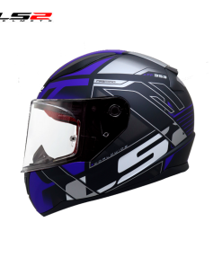 CASCO LS2 FF353 DEVIANT NEGRO MATE/AZUL