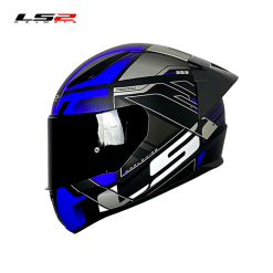 CASCO LS2 NS353 DEVIANT NEGRO MATE/AZUL