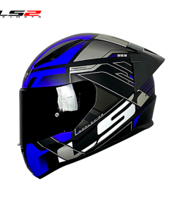 CASCO LS2 NS353 DEVIANT NEGRO MATE/AZUL