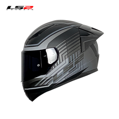 CASCO LS2 NS353 KRUISE NEGRO MATE/GRIS