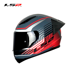 CASCO LS2 NS353 KRUISE GRIS MATE/ROJO