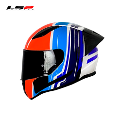 CASCO LS2 NS353 FLAG NARANJA