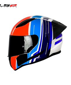 CASCO LS2 NS353 FLAG NARANJA